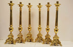 B-801 Candlesticks JMJ. Stunning set of 6 Back IN STOCK