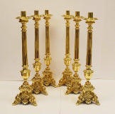 B-801 Candlesticks JMJ. Stunning set of 6 Back IN STOCK