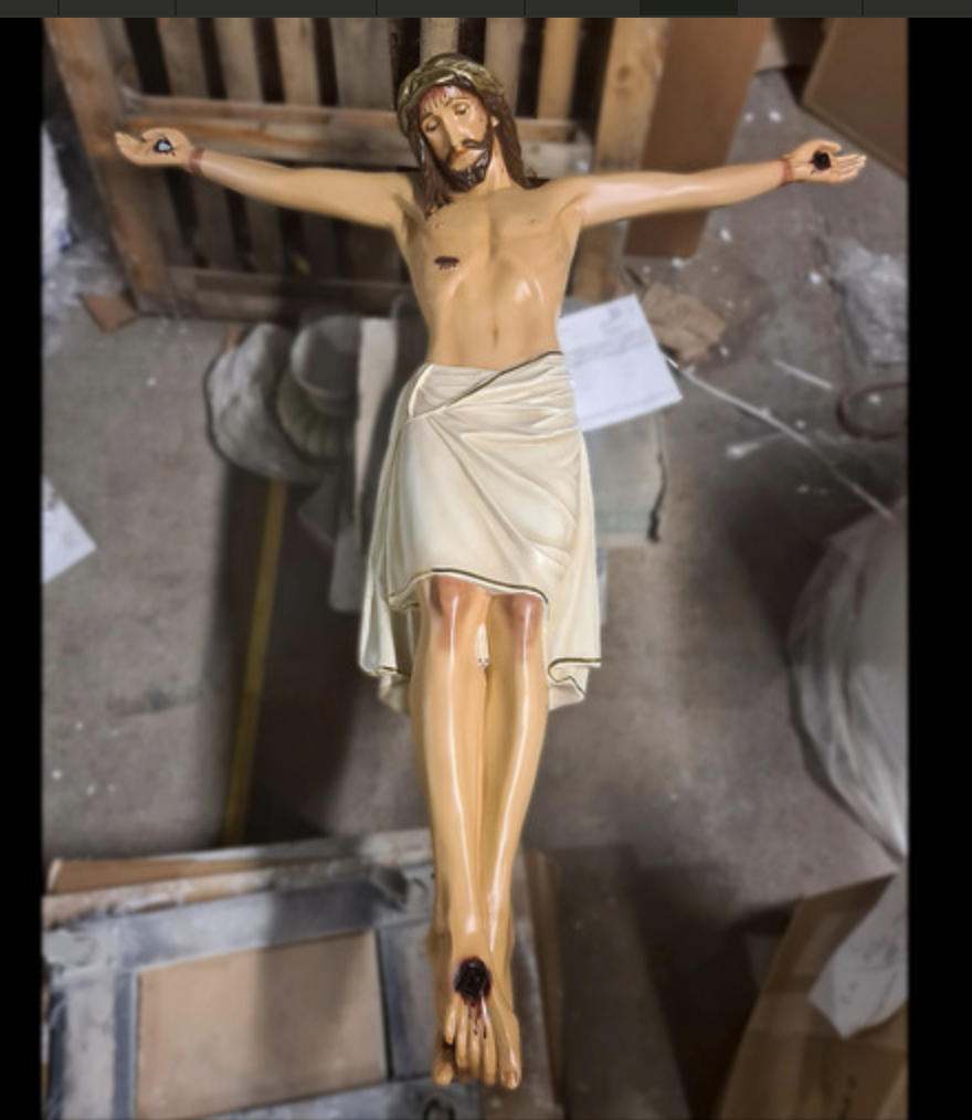 72" Corpus Statue