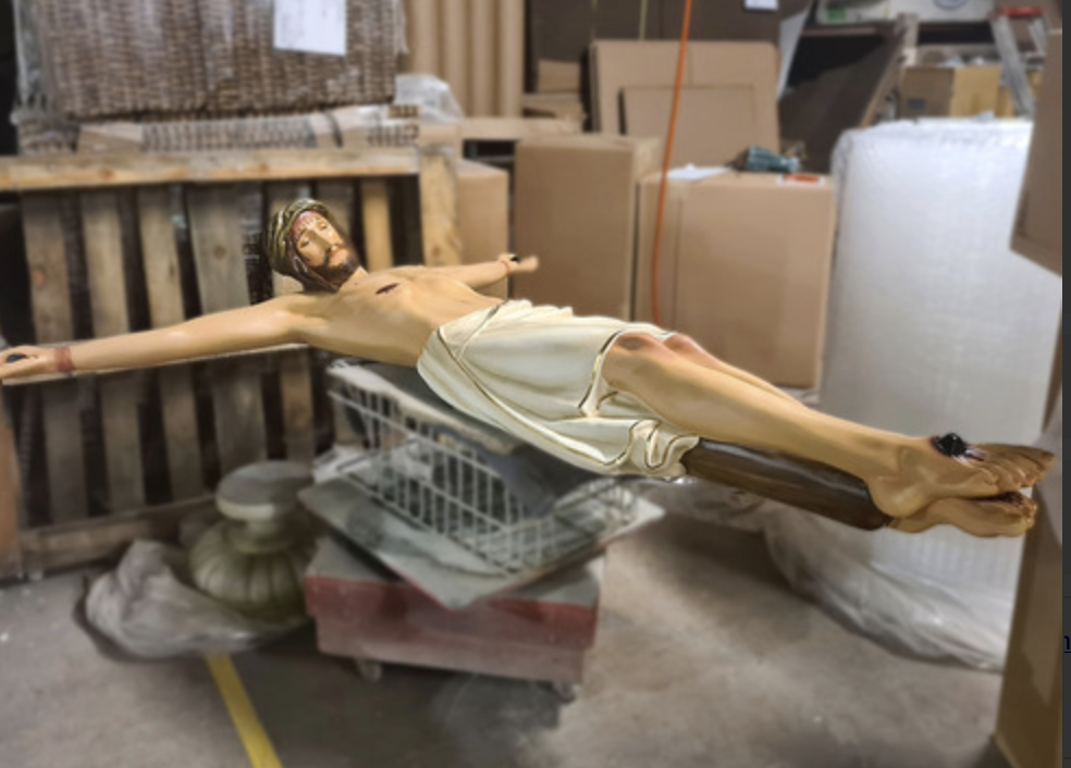 72" Corpus Statue Fynders Keepers