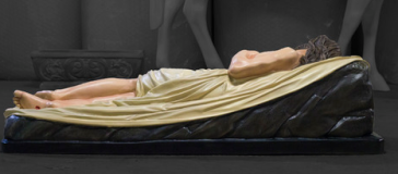 5ft Repose Christ Statue