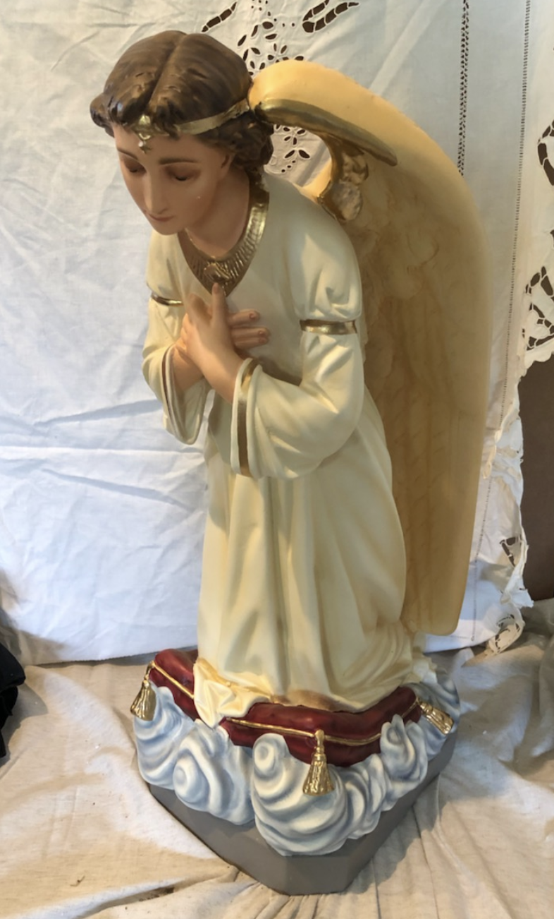 Sorrowful Angel. 27" Set of two Left and Right Priced per set
