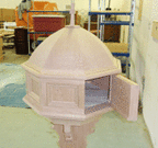 New Baptismal- Wood. X25596