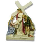 New Fiberglass Full Round Stations of the Cross