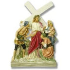 New Fiberglass Full Round Stations of the Cross