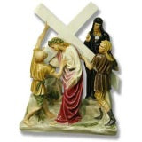 New Fiberglass Full Round Stations of the Cross