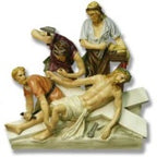 New Fiberglass Full Round Stations of the Cross