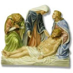 New Fiberglass Full Round Stations of the Cross
