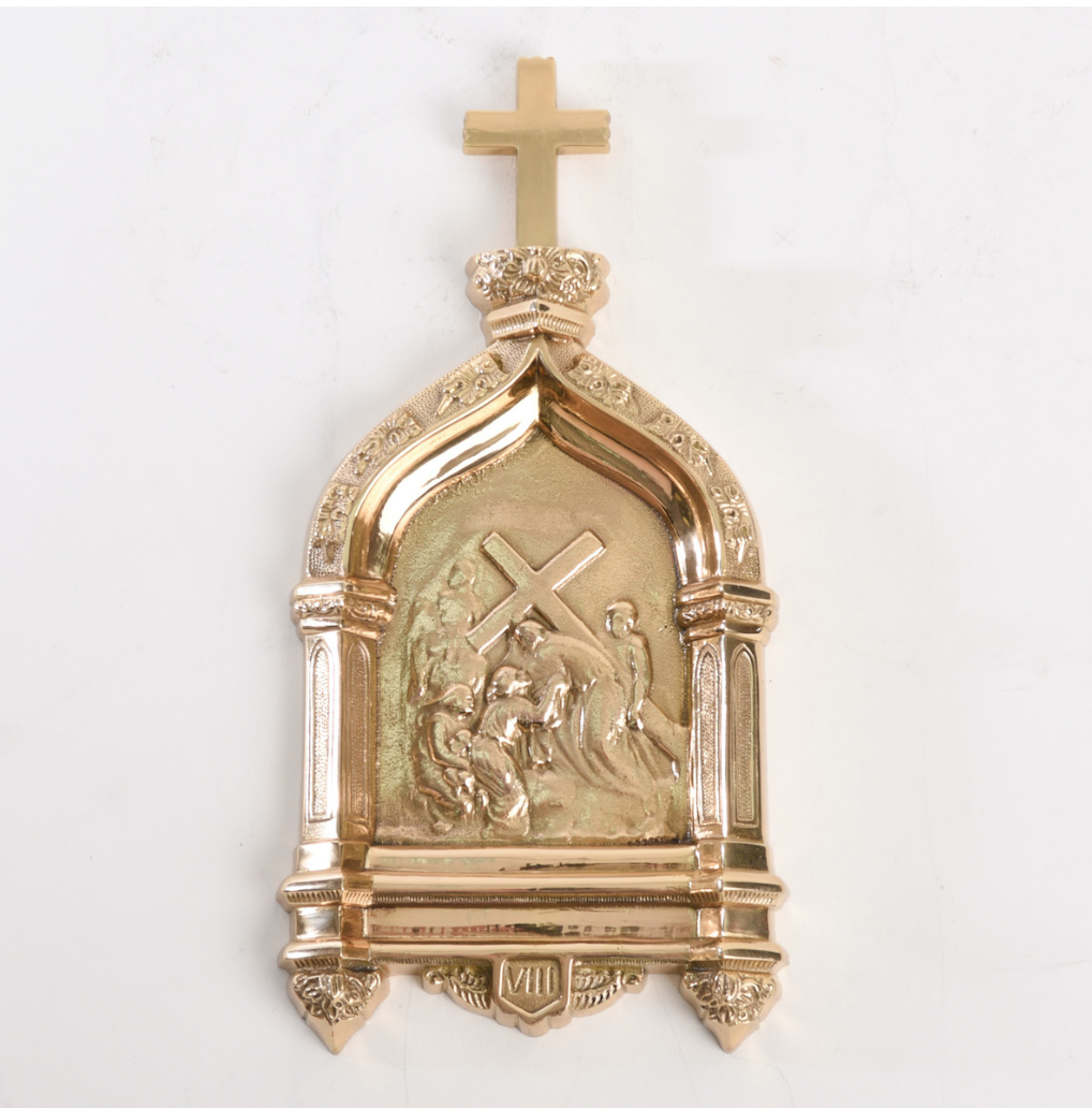 H-376 Solid Brass Stations of the Cross