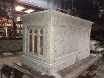 Domestically Made Gothic Marble Altar