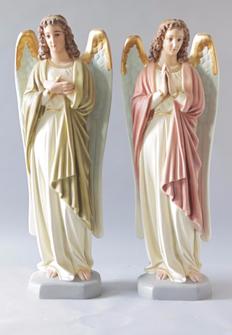 25" Standing Adoring Angel Set