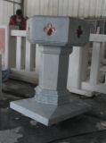New Marble Baptismal  x255