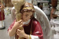 52" Standing Adoring Angels Statue Set (2 units) Fynders Keepers