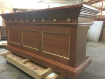 Stunning Italianate Cherry Altar and Ambo Set X2555