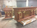 Stunning Italianate Cherry Altar and Ambo Set X2555