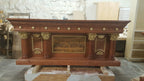 Stunning Italianate Cherry Altar and Ambo Set X2555
