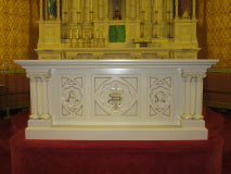 New Altar and Ambo Paint Grade X52585