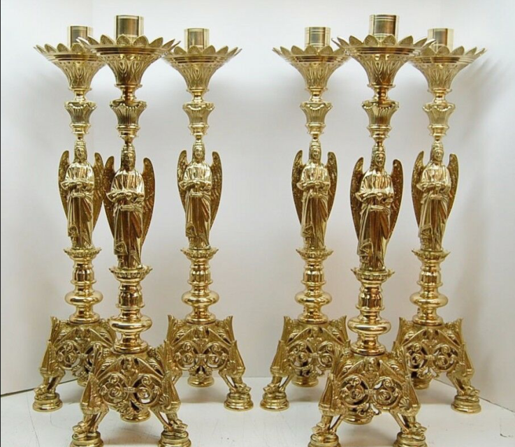 H-337 Angel Candlesticks Fynders Keepers