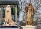 Custom Wood Carved Statues/Reliefs/ Figures.