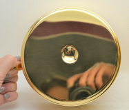 H-4485 Smooth Gold Stacking Ciborium