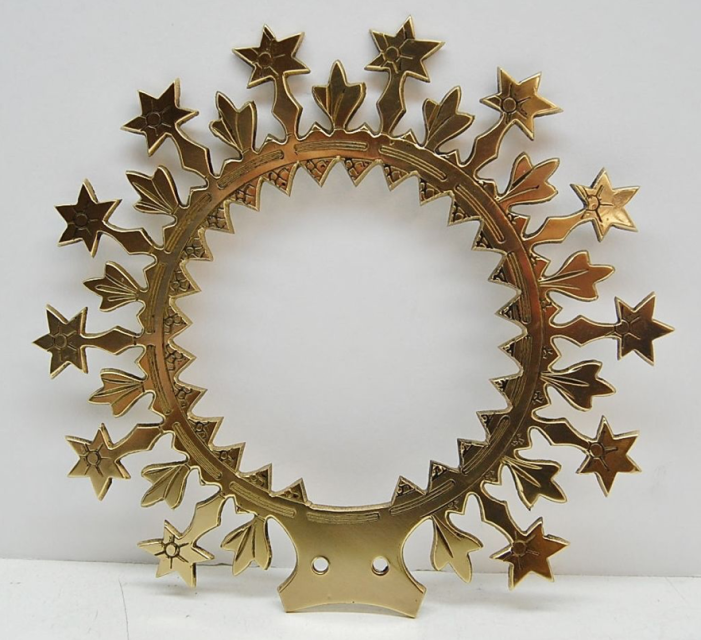 Halo 355 7". Solid Brass