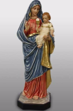 Our Lady and Child statue 67"