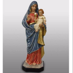 Our Lady and Child statue 67"
