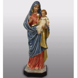 Our Lady and Child statue 67"