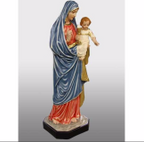 Our Lady and Child statue 67"