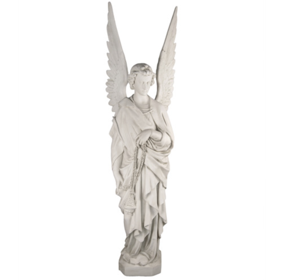 96" Standing Incense Angel set Fynders Keepers