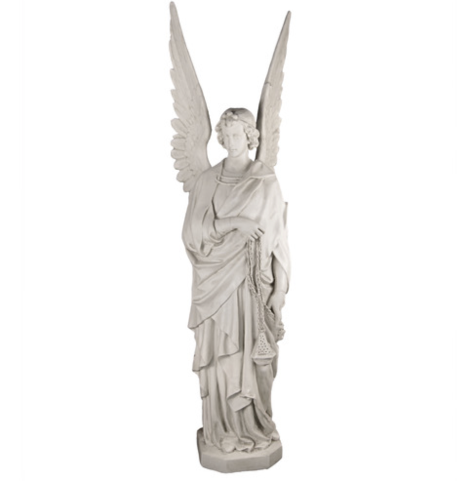 96" Standing Incense Angel set Fynders Keepers
