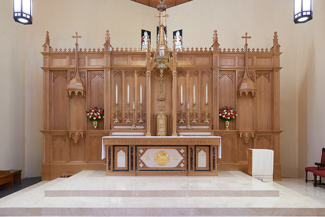 High Altar and Reredos. X84149