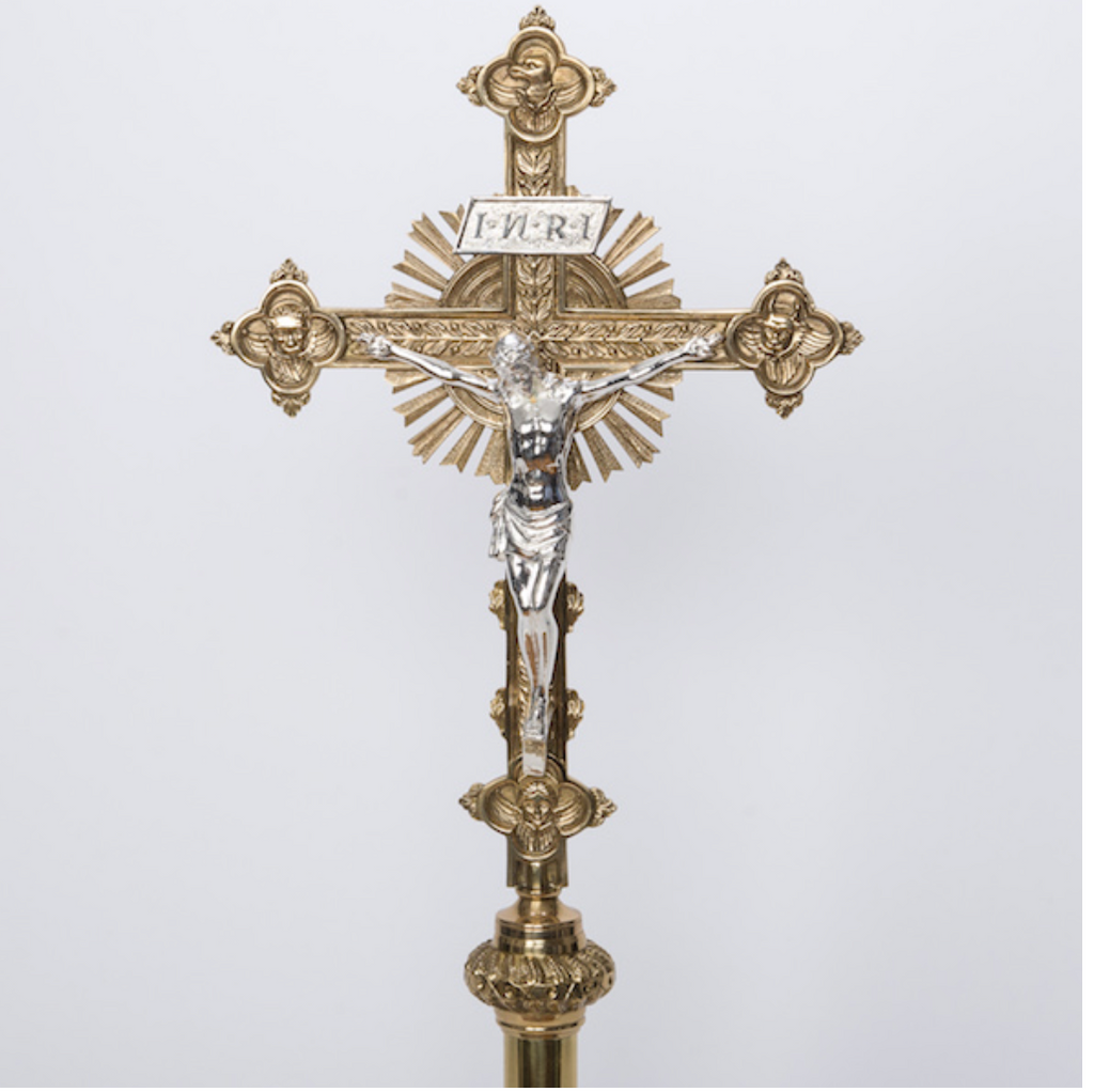 H-5RBC Processional Crucifix Fynders Keepers