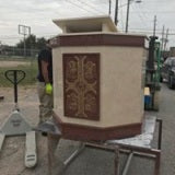 Domestic Made 4 Evangelists Pulpit. X5850