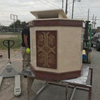 Domestic Made 4 Evangelists Pulpit. X5850