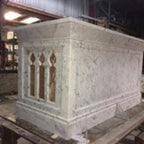 Domestic Made Marble Gothic Altar X25855