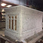 Domestic Made Marble Gothic Altar X25855