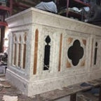 Domestic Made Marble Gothic Altar X25855