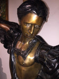 St Michael the Archangel in Bronze 80"  x25585