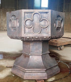Solid Bronze Baptismal xr455