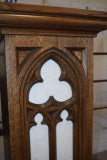 Gothic Pedestals x25850 w. marble inserts