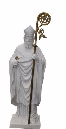 St Patrick 6ft in Marble