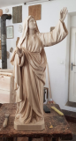 Custom Made Wood Mary Statue 48"