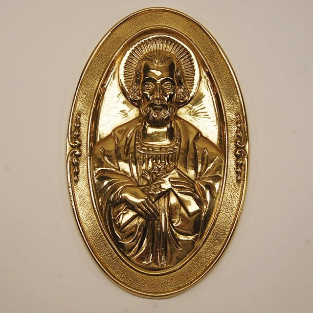 ST JOSEPH RELIEF ( IN SOLID BRASS)