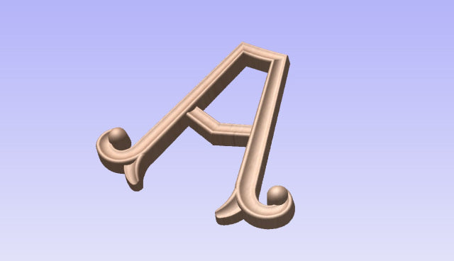 Alpha and Omega Symbol in wood,