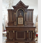 Romanesque Altar in Oak - Modular for home or Rectory