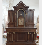 Romanesque Altar in Oak - Modular for home or Rectory