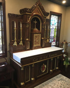 Romanesque Altar 9x6 in Oak