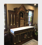 Romanesque Altar 9x6 in Oak