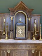 Romanesque Altar 9x6 in Oak